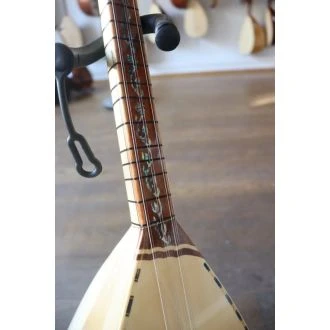 Pro MAHAGONI Baglama Saz Kurzhals Akustik oder Auswahl mit EQ Preamp Beyaz 2688