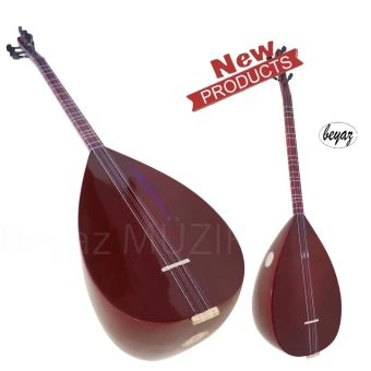 Saz Baglama Kurzhals 40cm Korpus