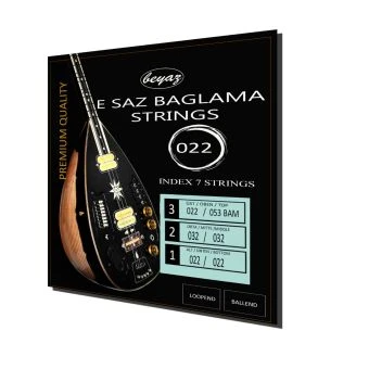 0.22 Elektro Saz Baglama Teli Saiten für E-Baglama Loop End