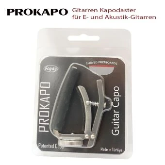 PROKAPO Gitarren Kapodaster für Akustik-, Western-, elektrische und 12-saitige Gitarren