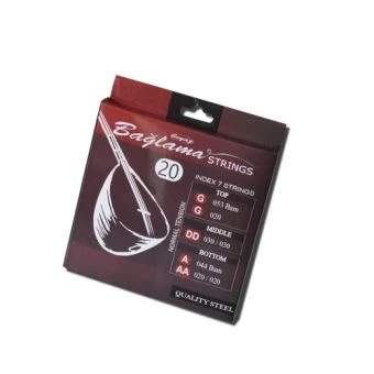 Baglama Strings Saz Teli Saiten 020 Beyaz Müzik