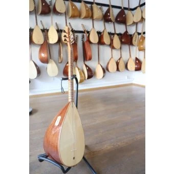 Pro Baglama Saz Kurzhals Akustik oder Auswahl mit EQ Preamp Beyaz 2699