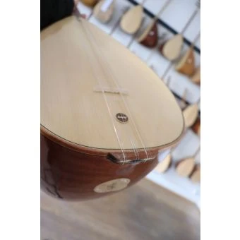 Pro Baglama Saz Kurzhals Akustik oder Auswahl mit EQ Preamp Beyaz 2699