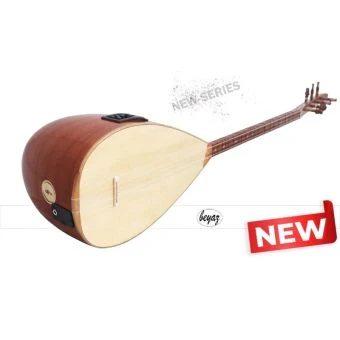 Pro Kurzhals Baglama EQ-USB Saz Mahagoni Korpus Direkt vom Hersteller PR8206