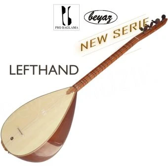 2728 Linkshand Pro Mahagoni E AKUSTIK Baglama Kurzhals 39K Auswahl mit EQ USB