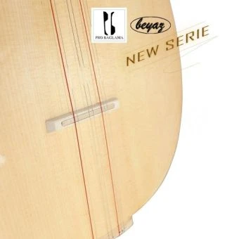 Elektroakustische Saz Baglama Kisasap EQ-USB JOYO Beyaz direkt vom Hersteller