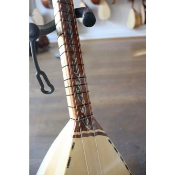 Pro MAHAGONI Baglama Saz Kurzhals Akustik oder Auswahl mit EQ Preamp Beyaz 2688