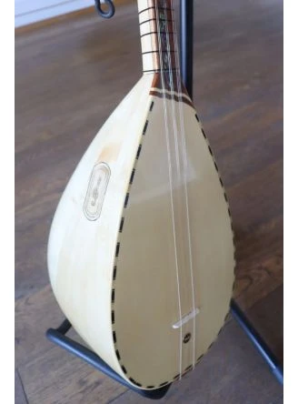Pro MAHAGONI Baglama Saz Kurzhals Akustik oder Auswahl mit EQ Preamp Beyaz 2688