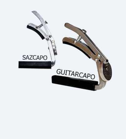 Zukunfts-Capo: Robust, schnell, perfekt angepasst – Baglama Saz & Gitarre.